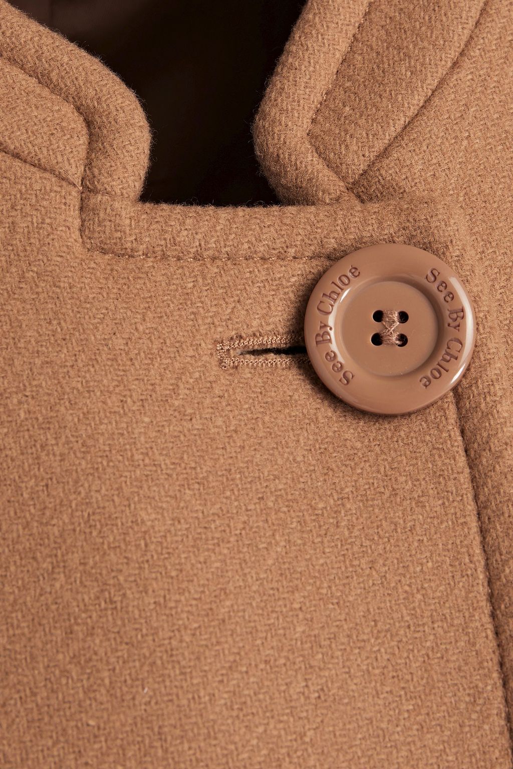 SEE BY CHLOÉ Wool-blend twill jacket