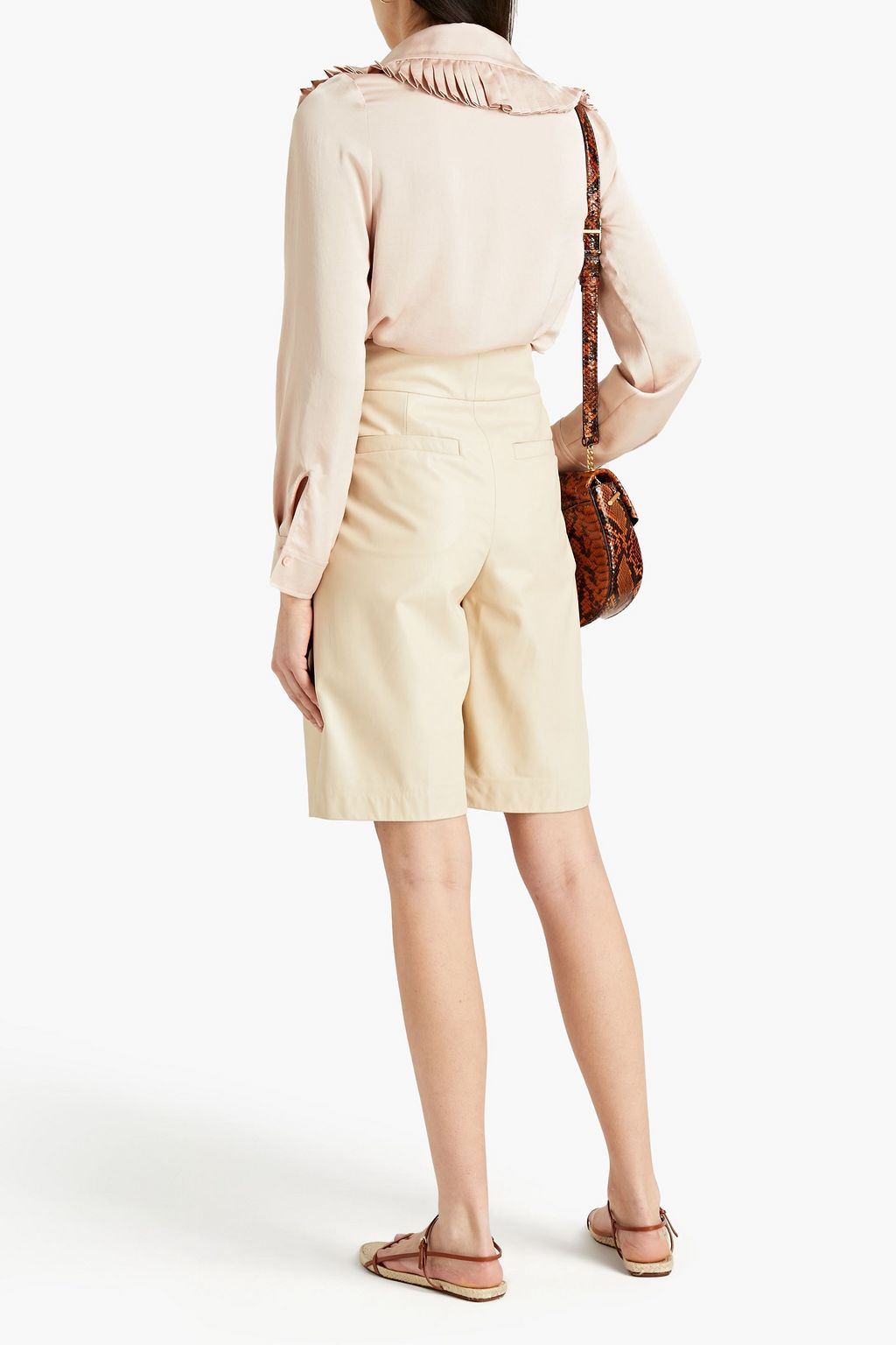 SEE BY CHLOÉ Crinkled satin blouse