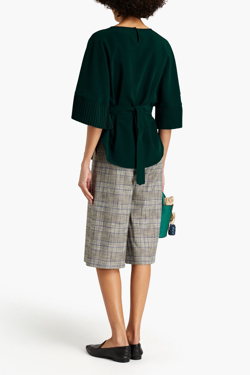 SEE BY CHLOÉ Pleated crepe top