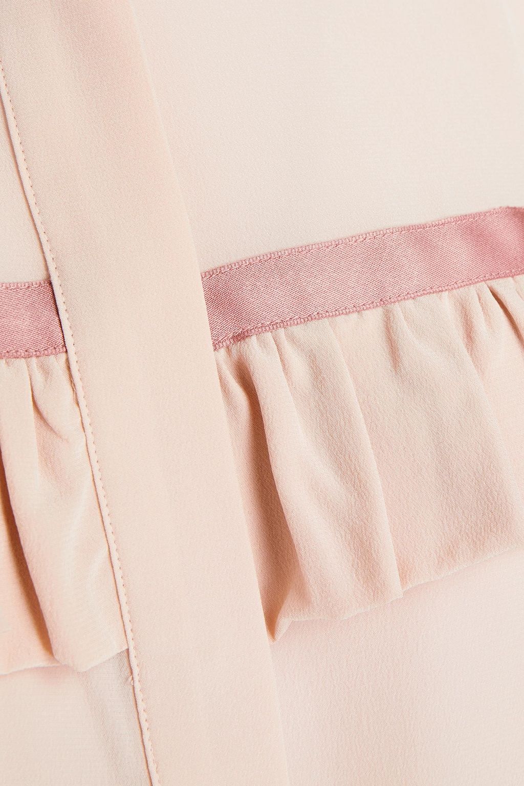 SEE BY CHLOÉ Ruffled silk crepe de chine blouse