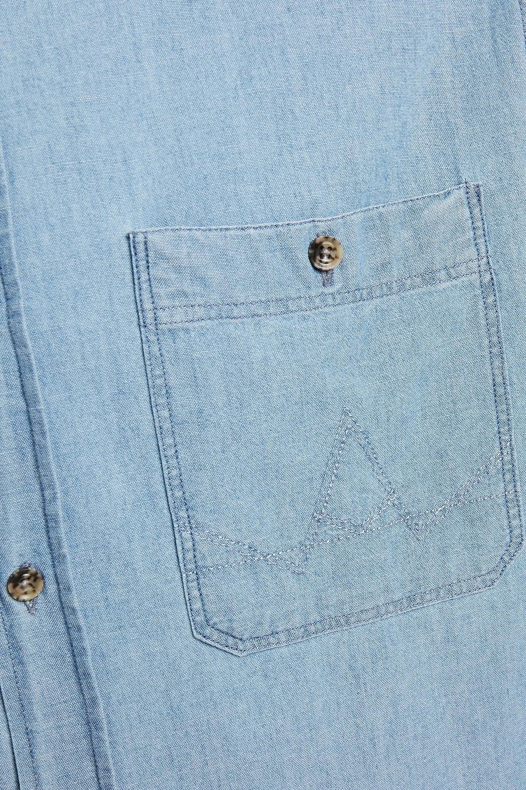 7 FOR ALL MANKIND Cotton-chambray shirt