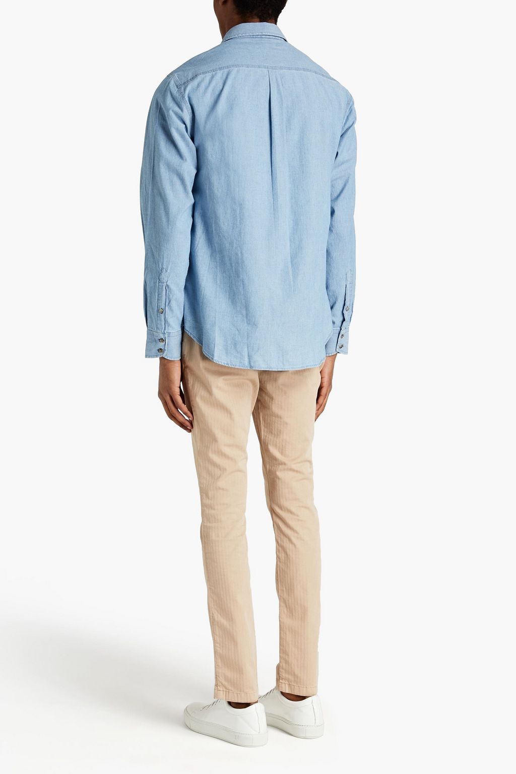 7 FOR ALL MANKIND Cotton-chambray shirt