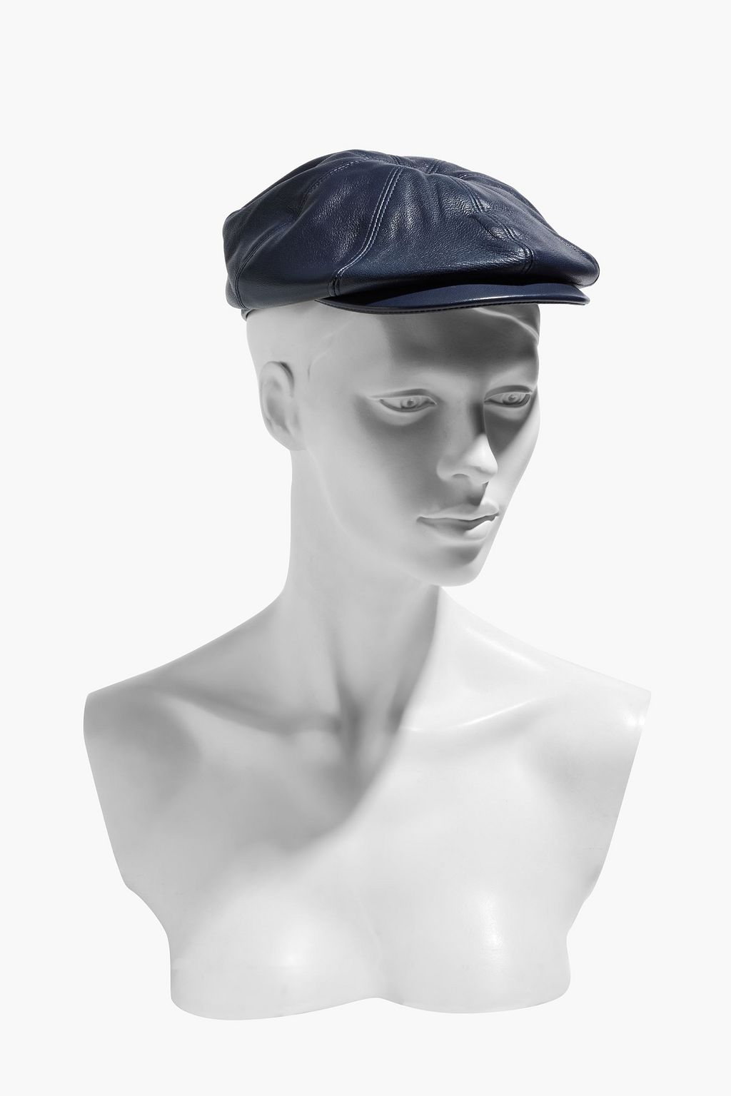 GABRIELA HEARST テクスチャードレザー キャップ