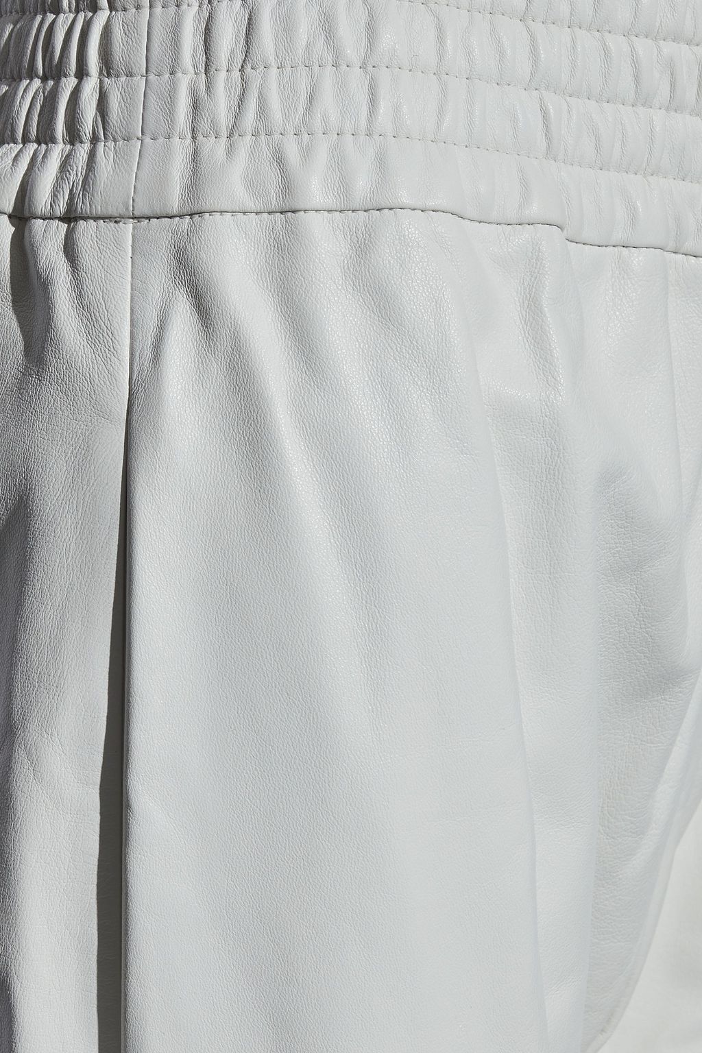 GABRIELA HEARST Themis gathered leather wide-leg pants