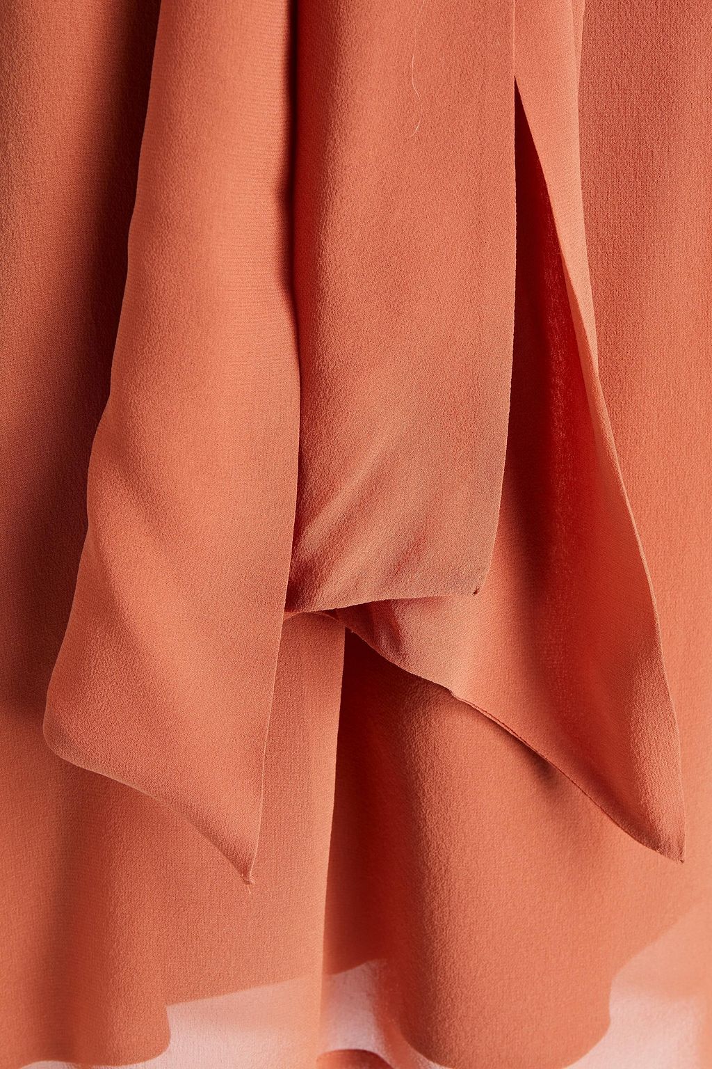 TORY BURCH Pussy-bow silk-chiffon blouse