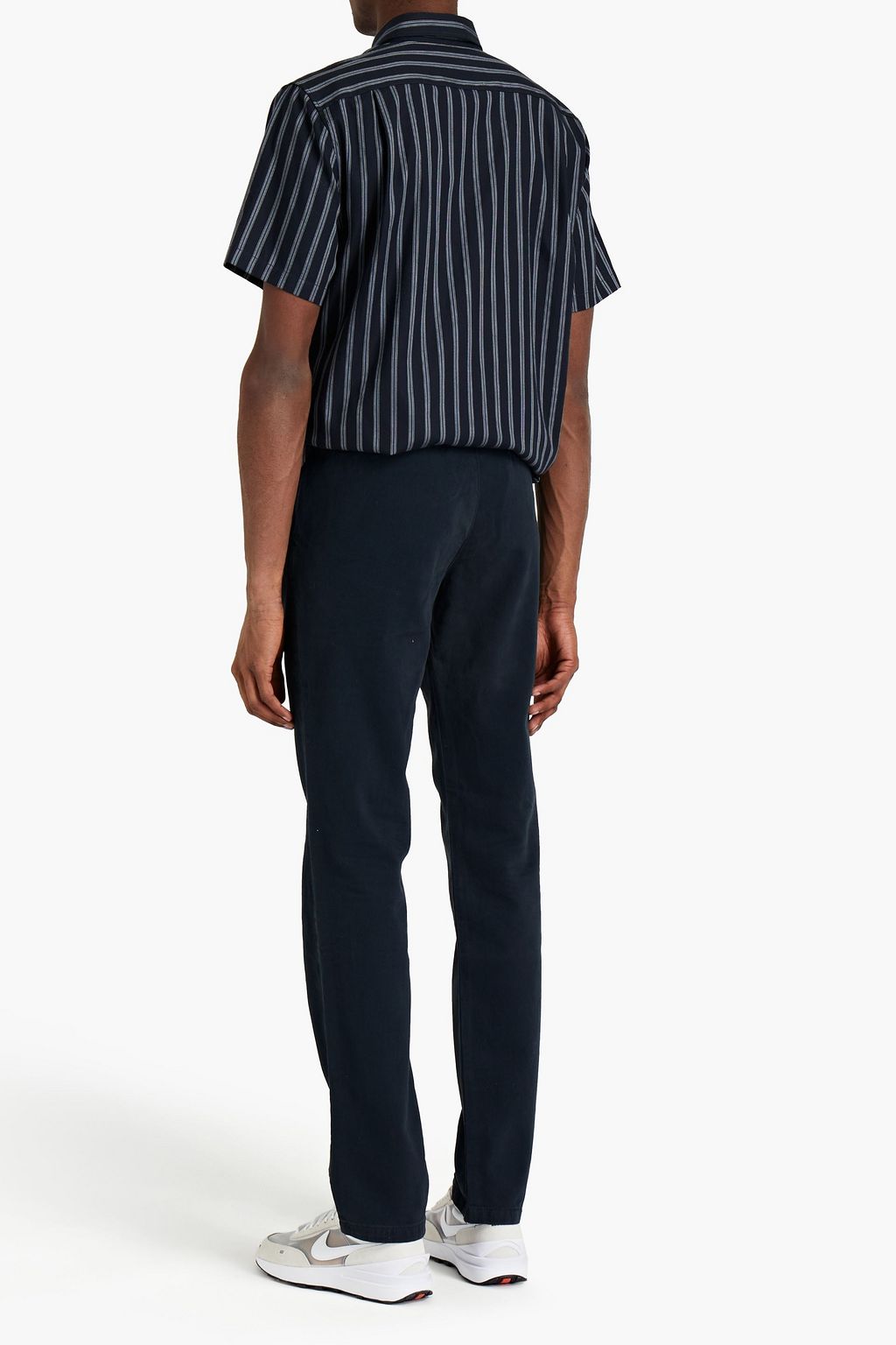 7 FOR ALL MANKIND Cotton and cashmere-blend twill chinos