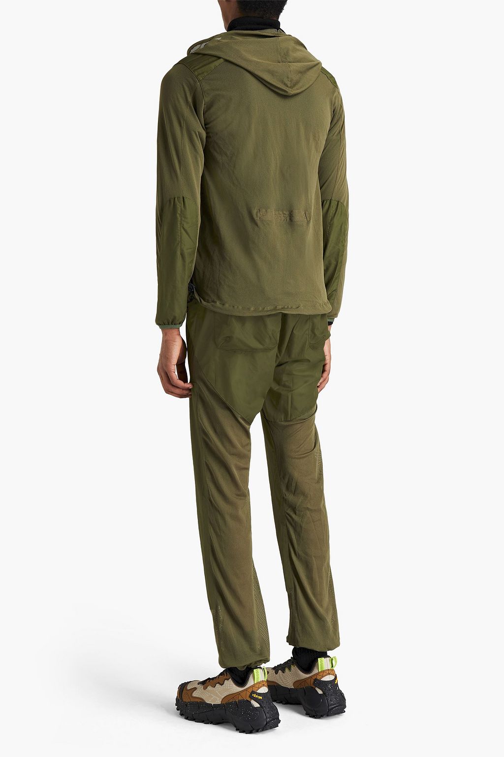 SNOW PEAK Mesh-paneled shell cargo pants