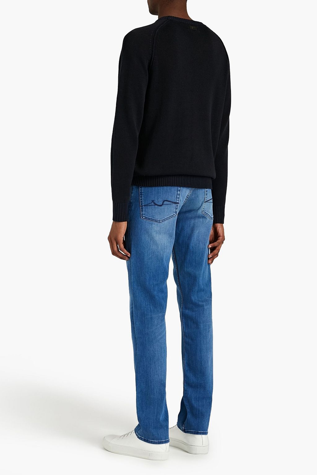7 FOR ALL MANKIND Faded denim jeans
