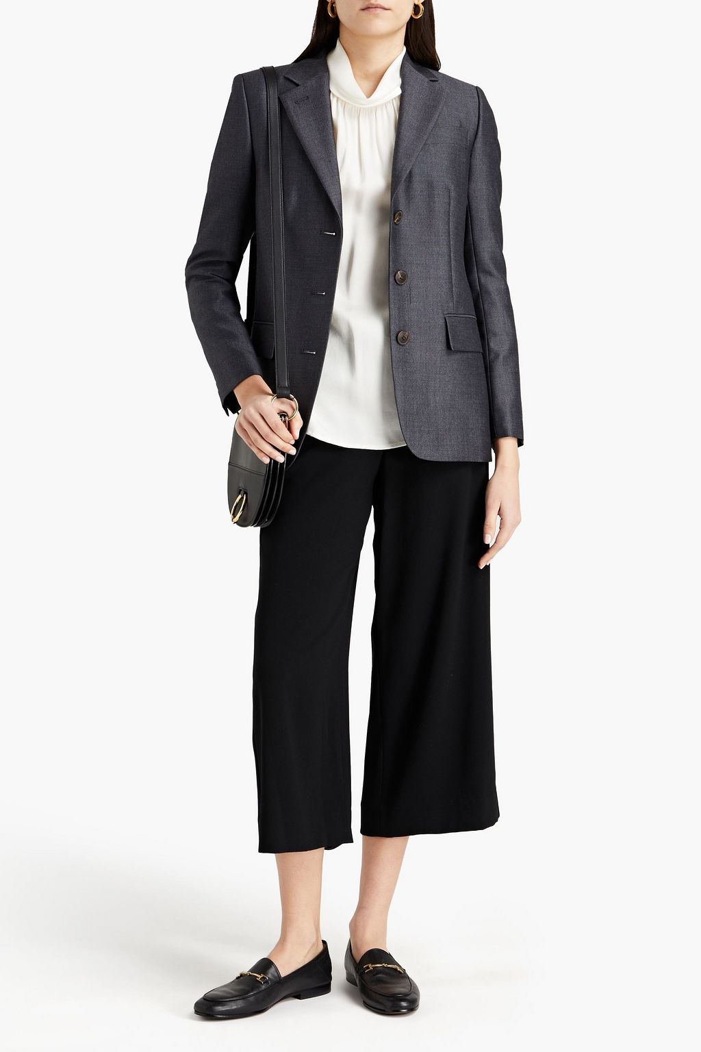 tory burch wool blazer