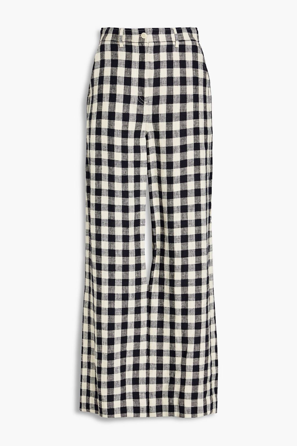 TORY BURCH Gingham linen wide-leg pants | Sale up to 70% off | THE OUTNET TORY BURCH Gingham linen wide-leg pants | Sale up to 70% off | THE OUTNET