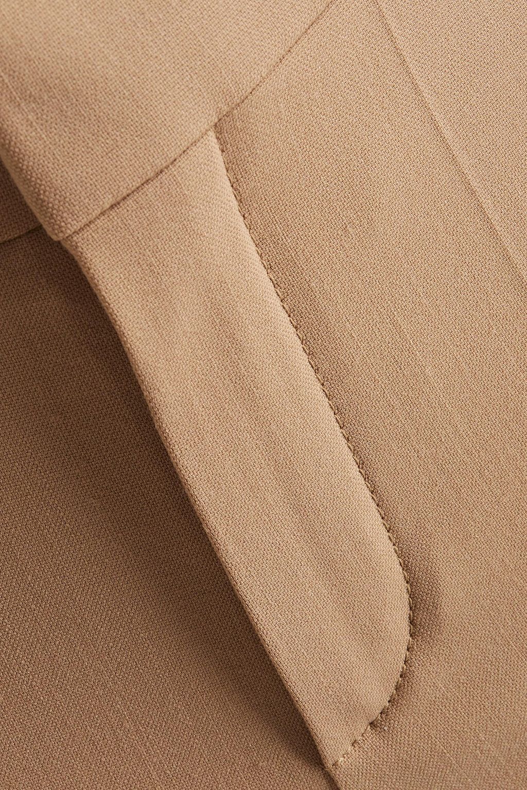CHLOÉ Wool-blend crepe flared pants