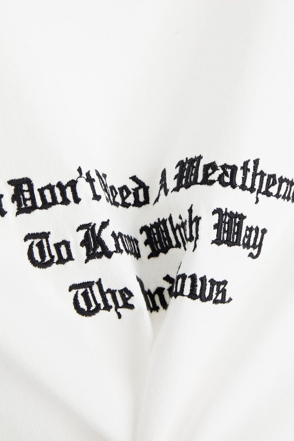 SNOW PEAK Embroidered cotton-jersey T-shirt