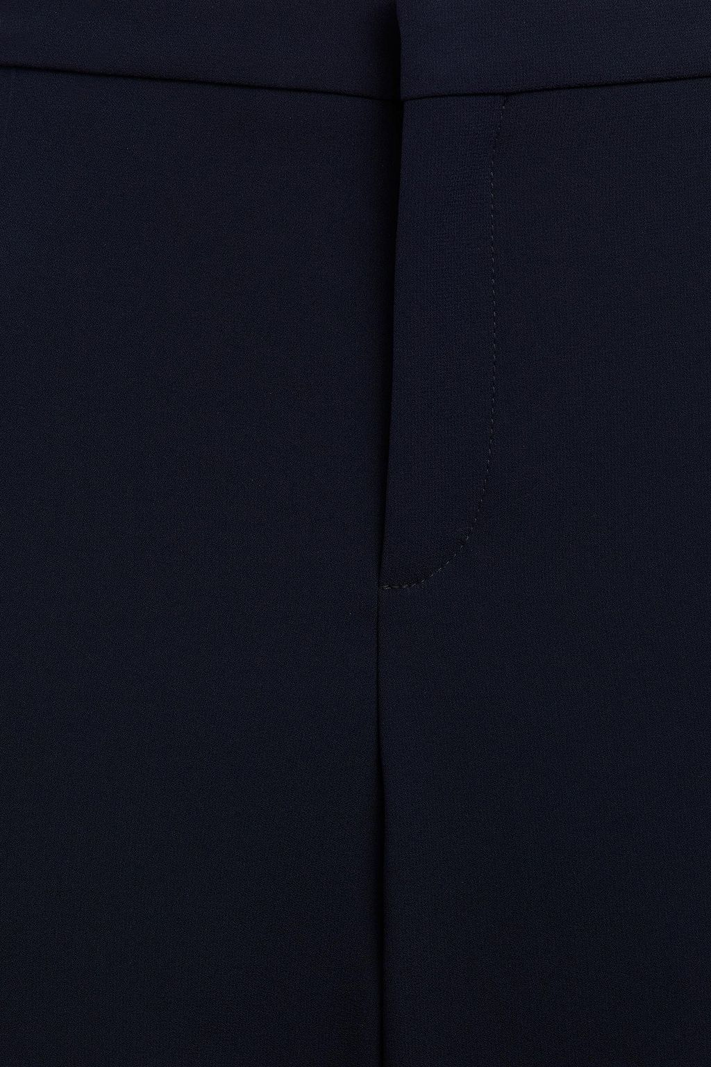 CHLOÉ Cropped satin-crepe tapered pants