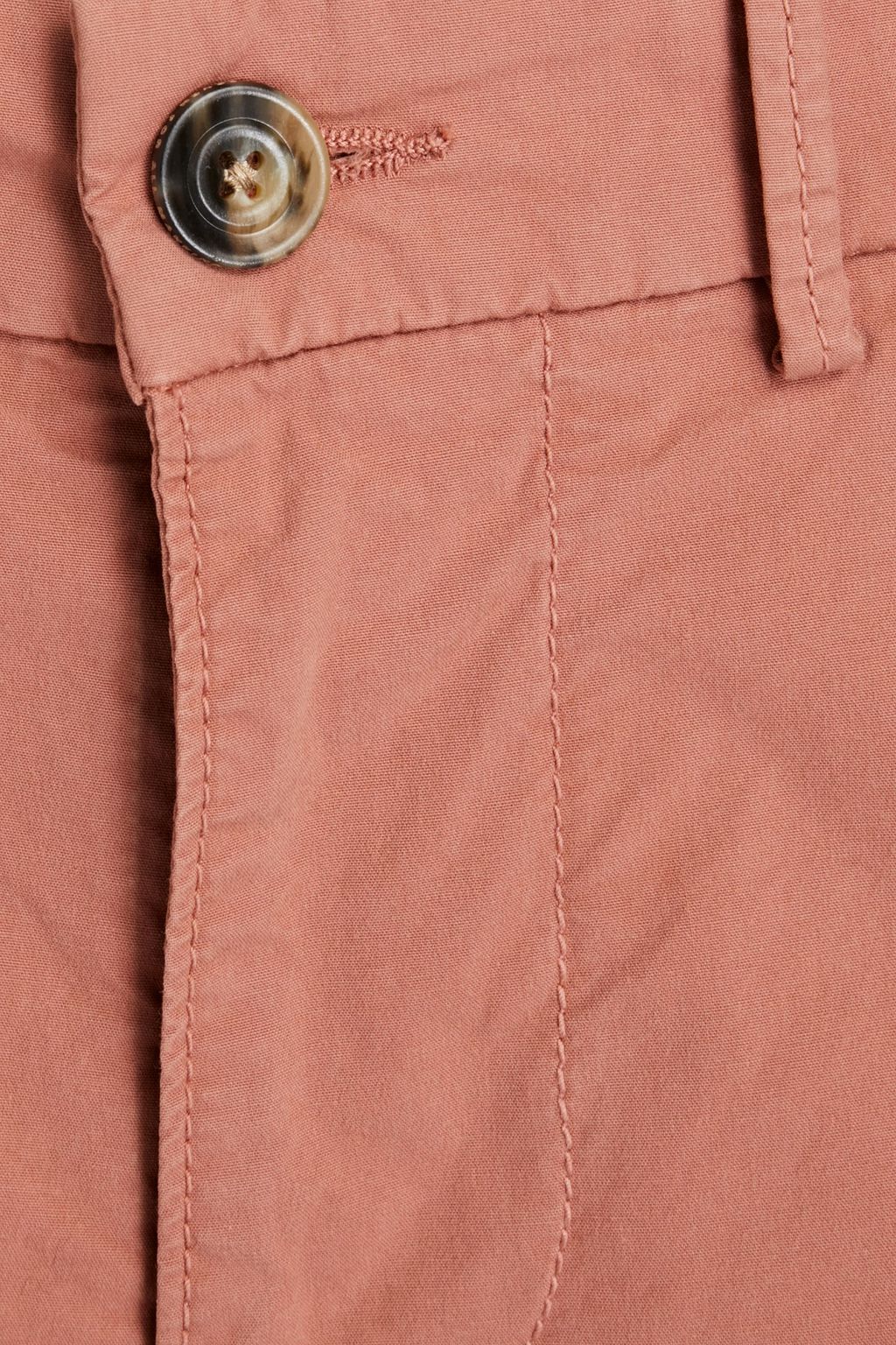7 FOR ALL MANKIND Slimmy cotton-blend poplin shorts