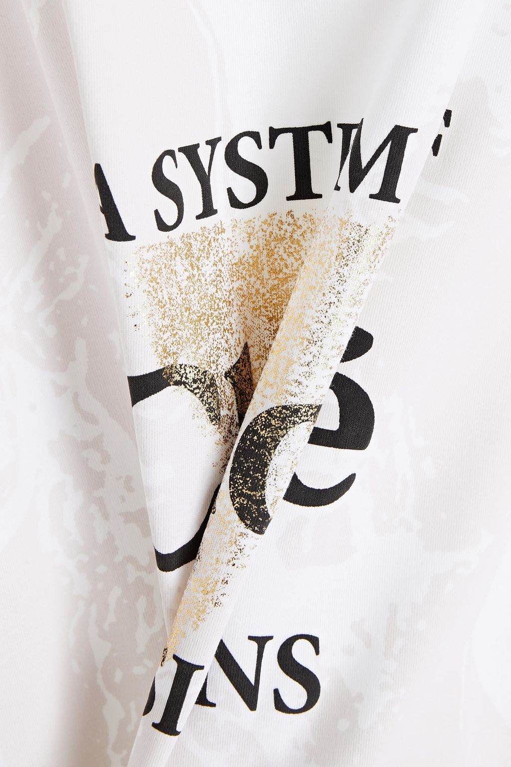 CHLOÉ Printed cotton-jersey T-shirt