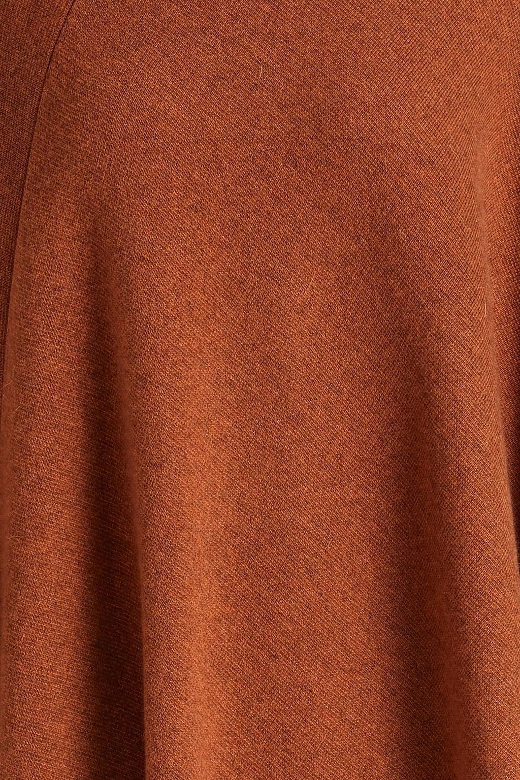 CHLOÉ Mélange cashmere poncho