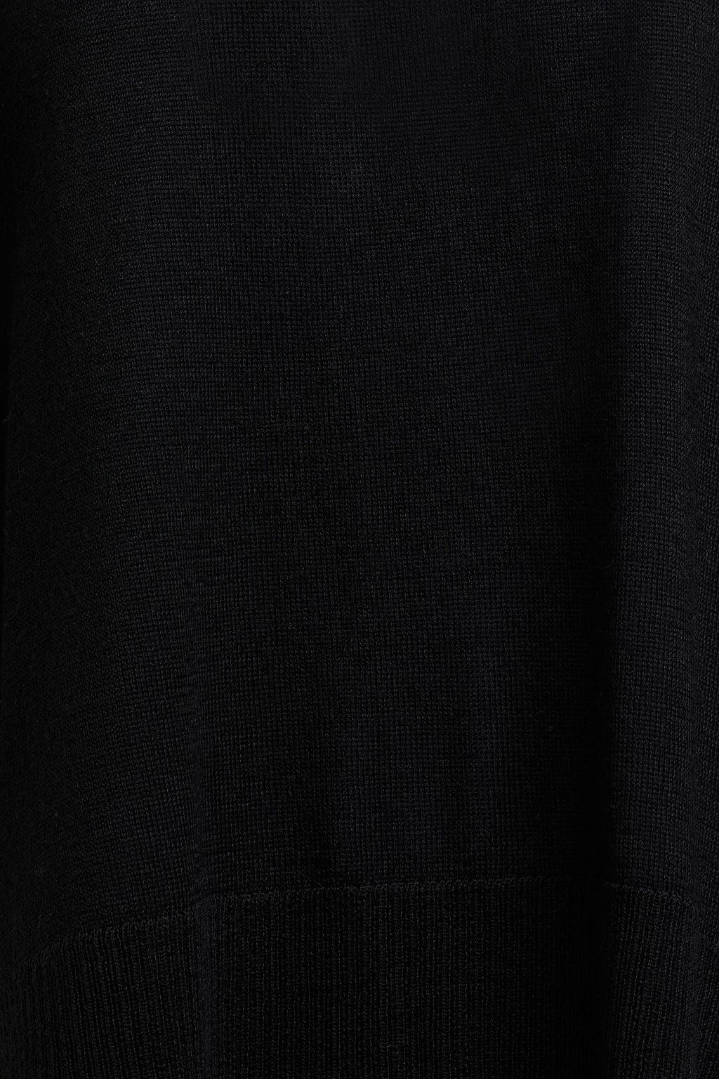 SEE BY CHLOÉ Macramé-trimmed ruffled wool-blend sweater