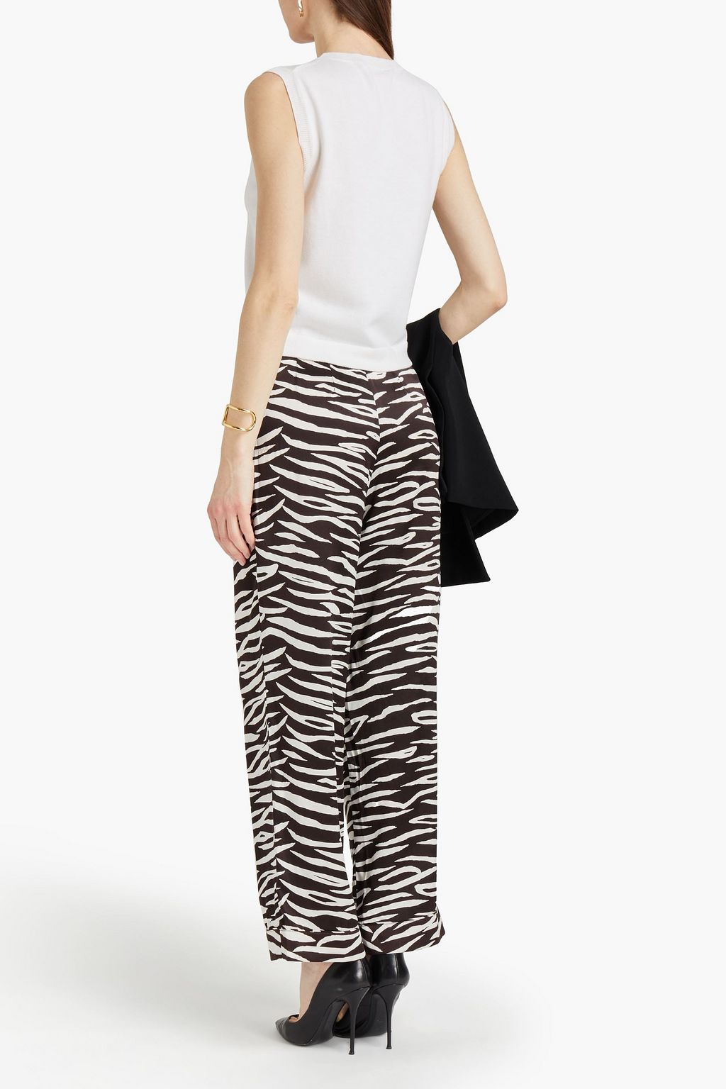 OSCAR DE LA RENTA Merino wool top