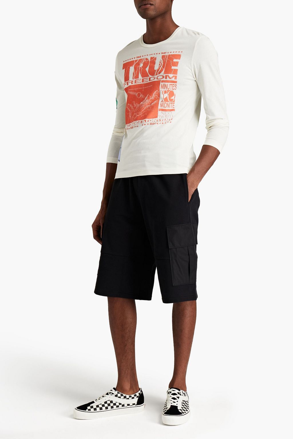 MCQ ALEXANDER MCQUEEN Printed cotton-jersey T-shirt