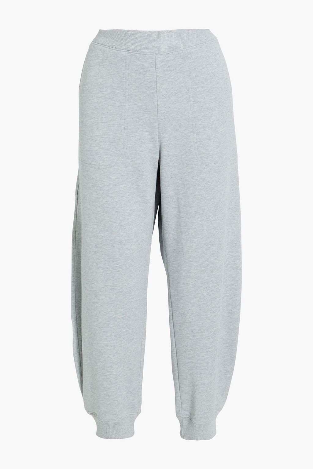 French cotton-terry track pants 