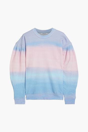 orange designer sweatshirt