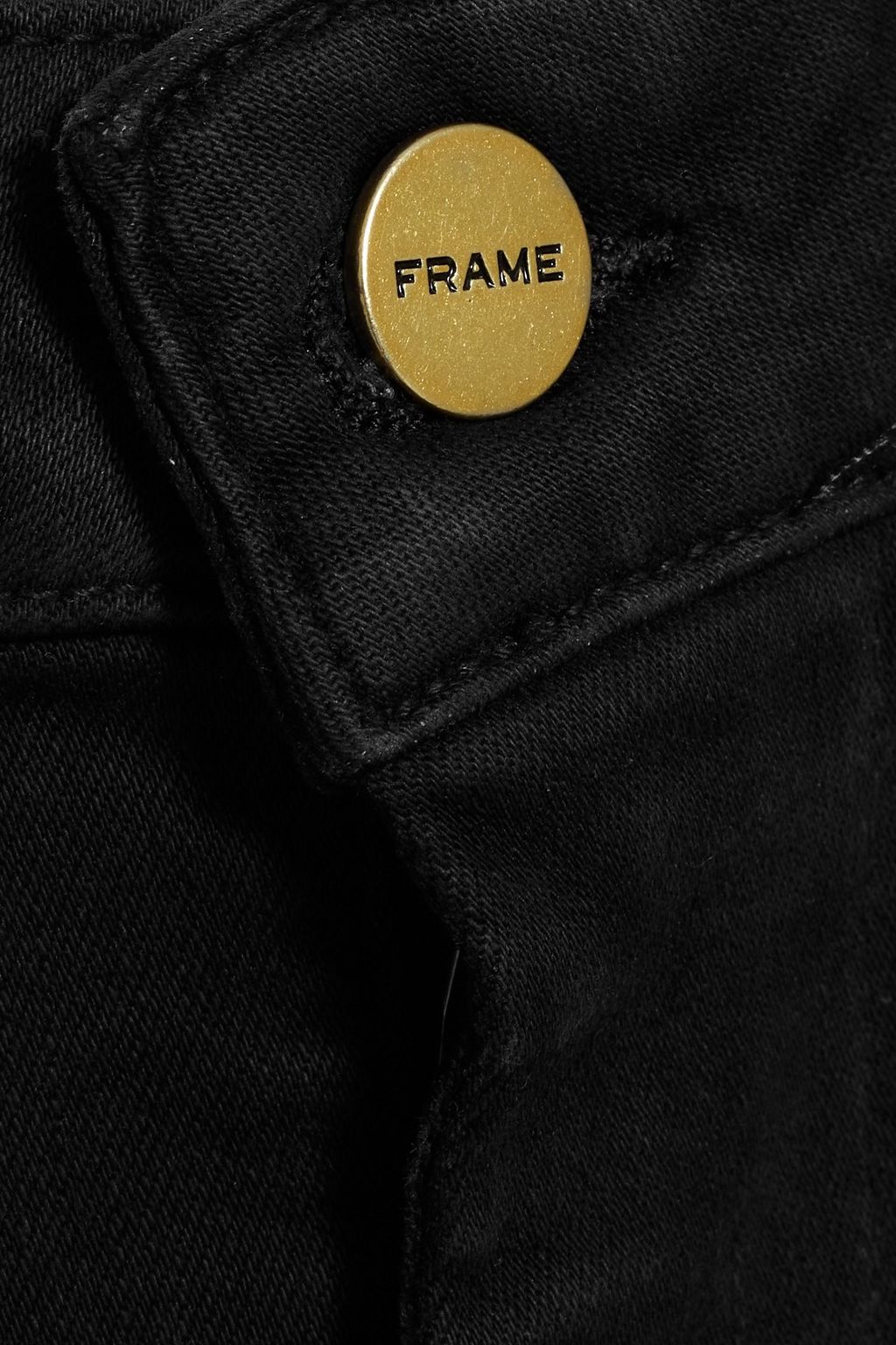 FRAME Le One hoch sitzende Cropped Skinny Jeans