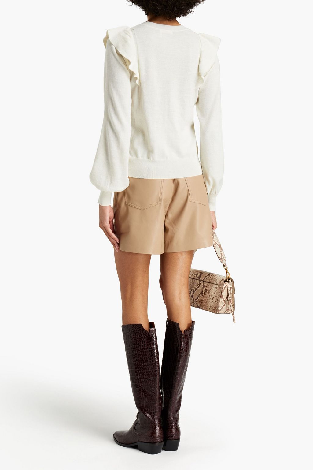 SEE BY CHLOÉ Ruffled knitted sweater