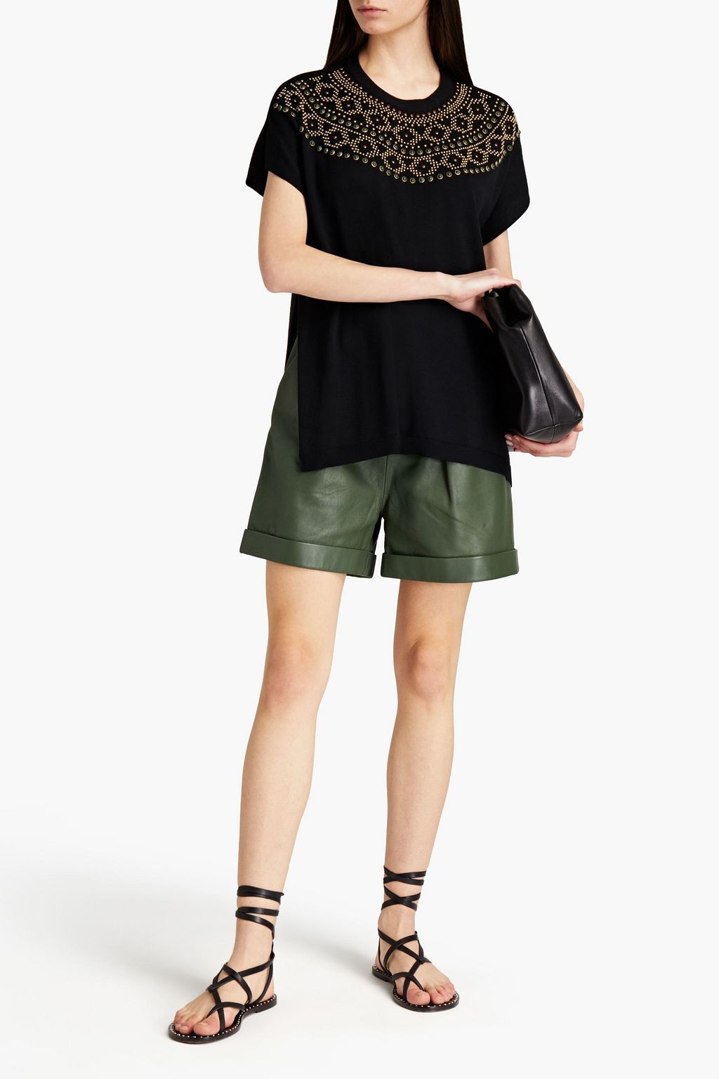 VALENTINO GARAVANI Studded wool sweater