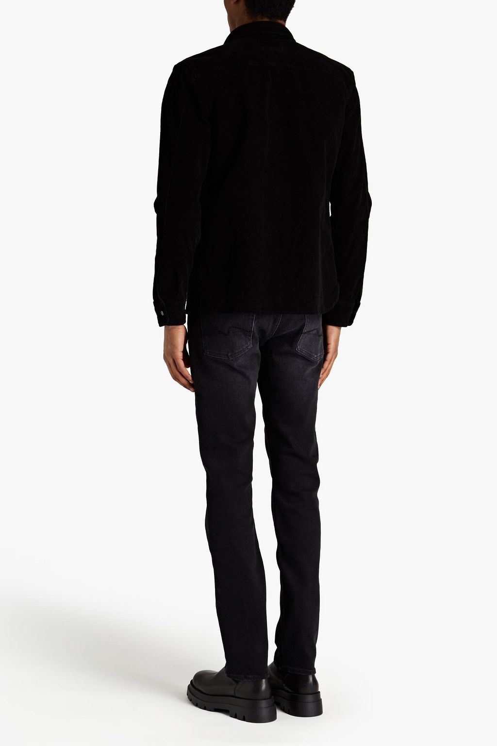 7 FOR ALL MANKIND Western cotton-blend corduroy overshirt