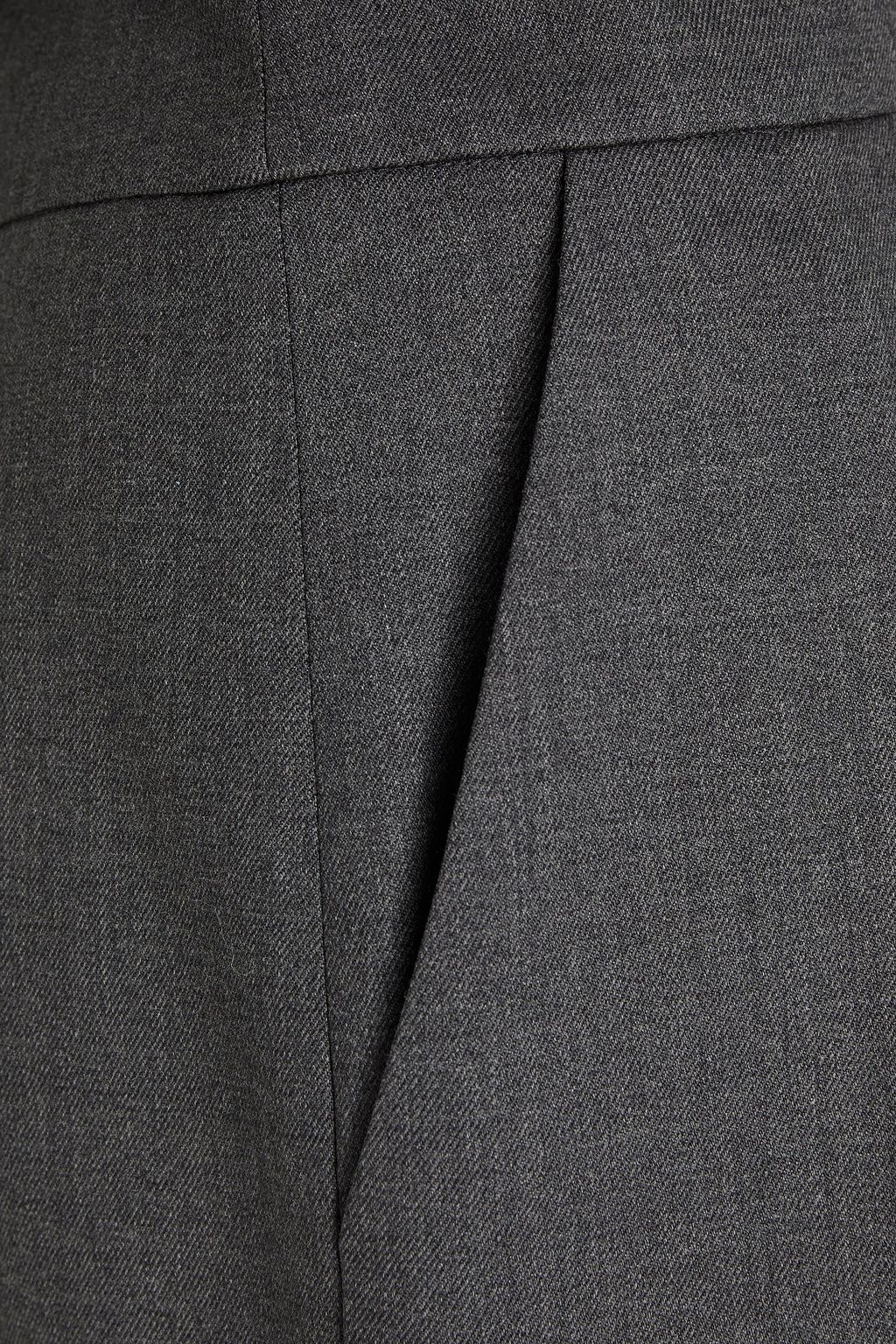 ALEXANDRE VAUTHIER Stretch-wool twill pencil skirt