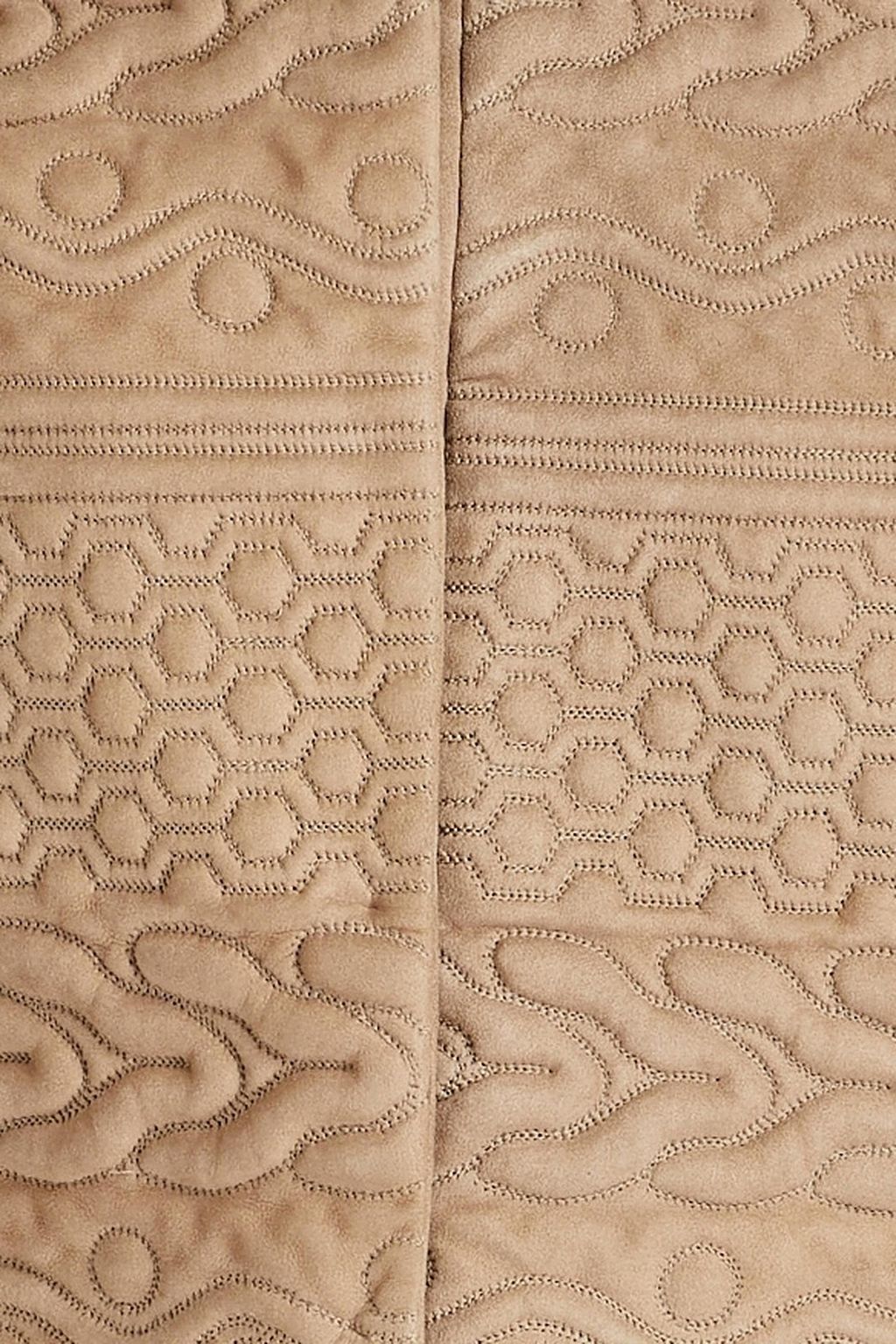 VALENTINO GARAVANI Quilted suede jacket