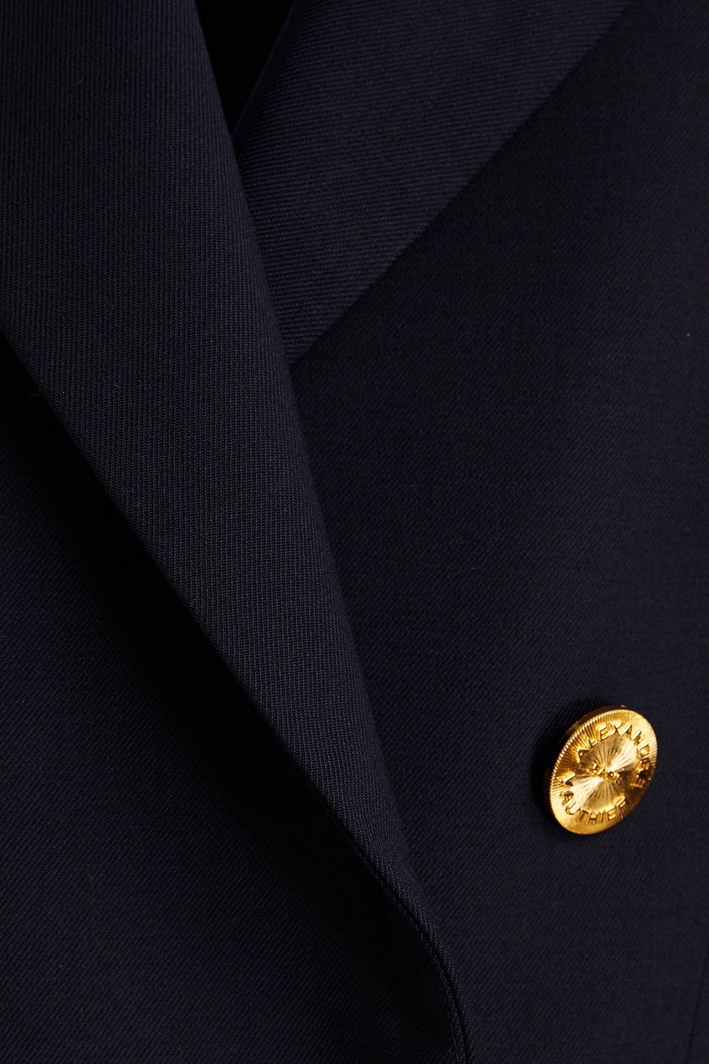 ALEXANDRE VAUTHIER Double-breasted stretch-wool twill blazer