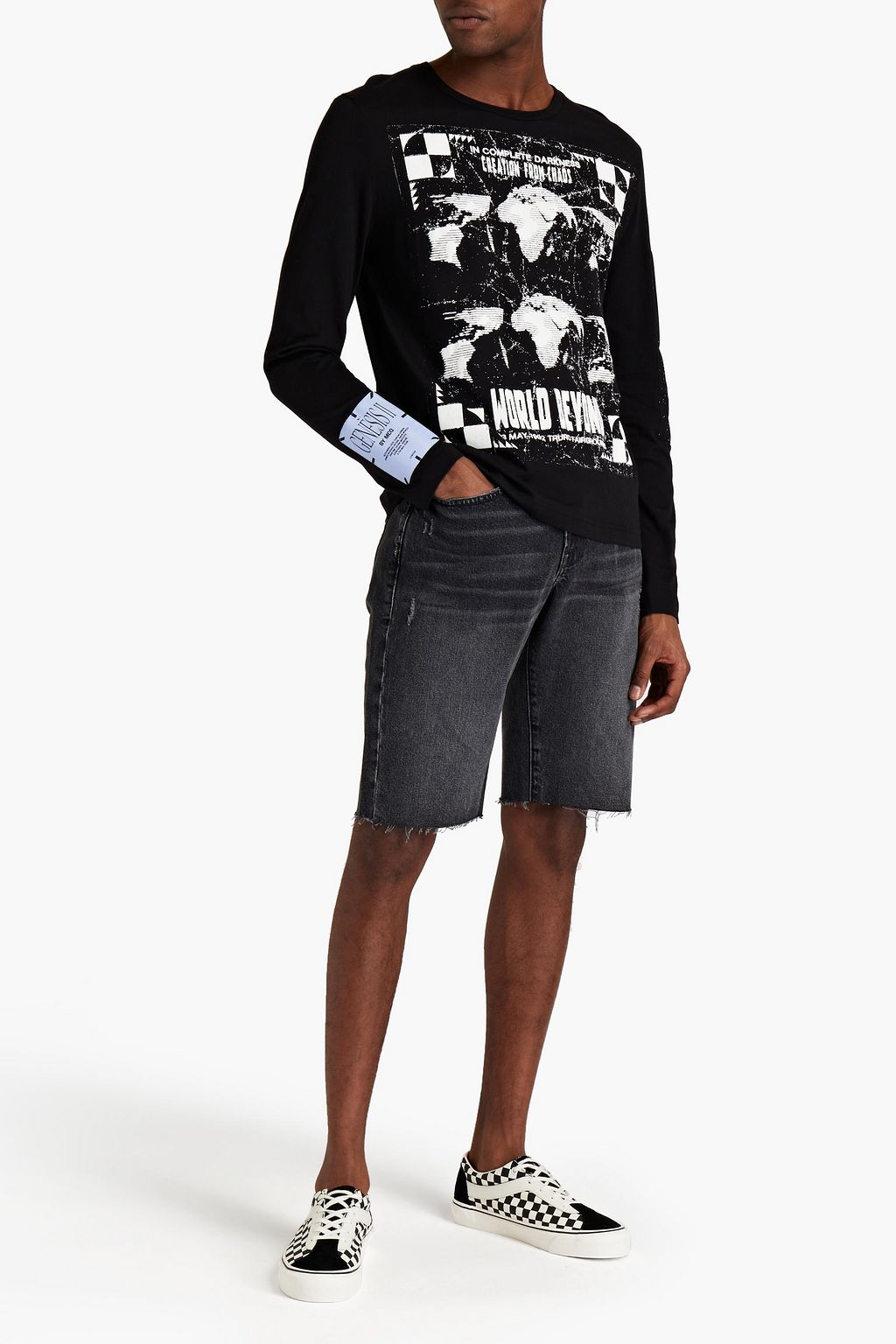 MCQ ALEXANDER MCQUEEN Printed cotton-jersey T-shirt