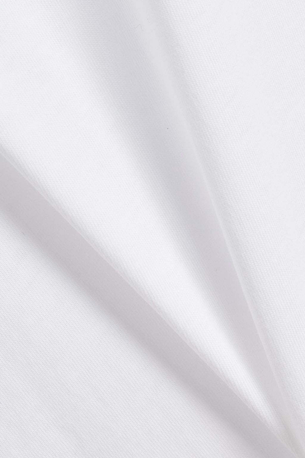 SEE BY CHLOÉ Crepe-trimmed cotton-jersey top
