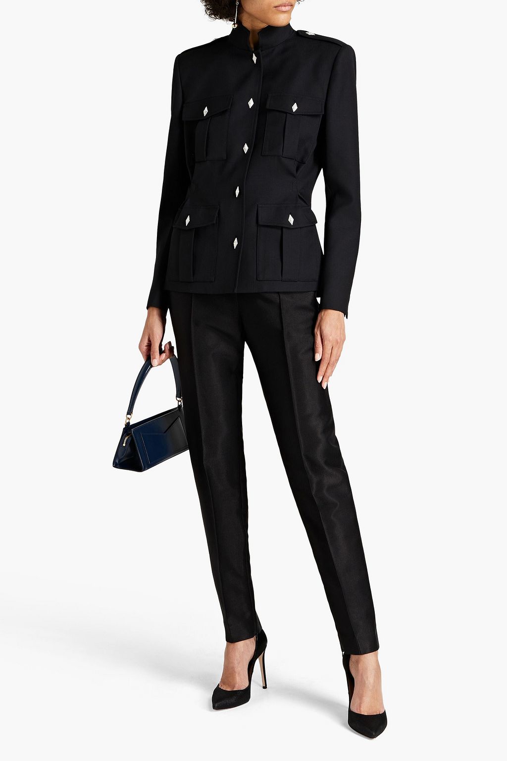 ALEXANDRE VAUTHIER Embellished wool jacket