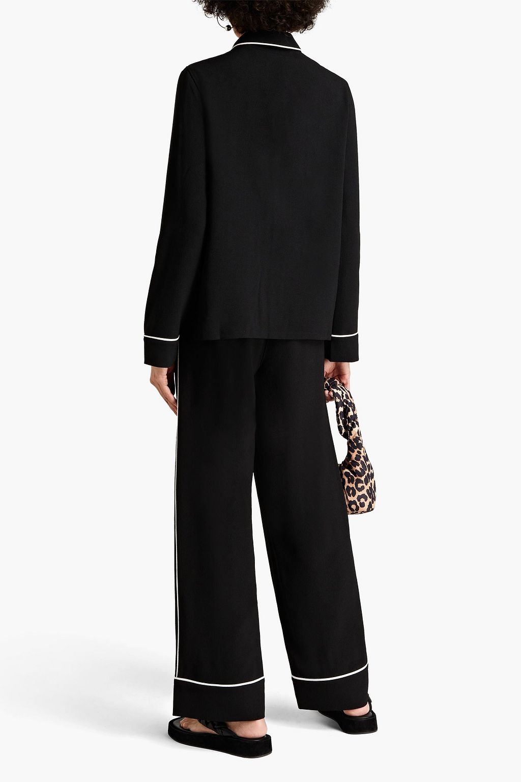 GANNI Crepe shirt