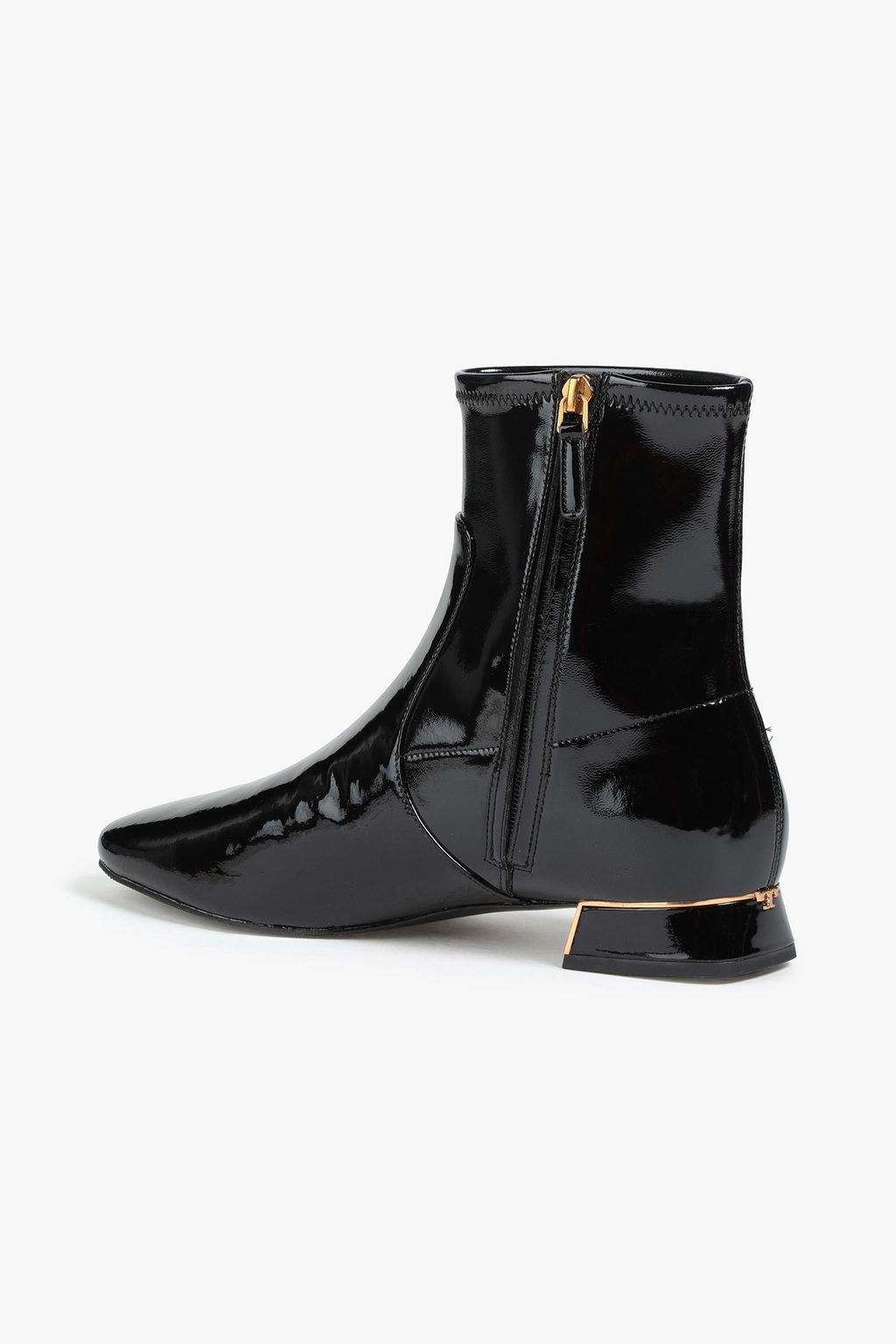 TORY BURCH Gigi 20 patent-leather ankle boots