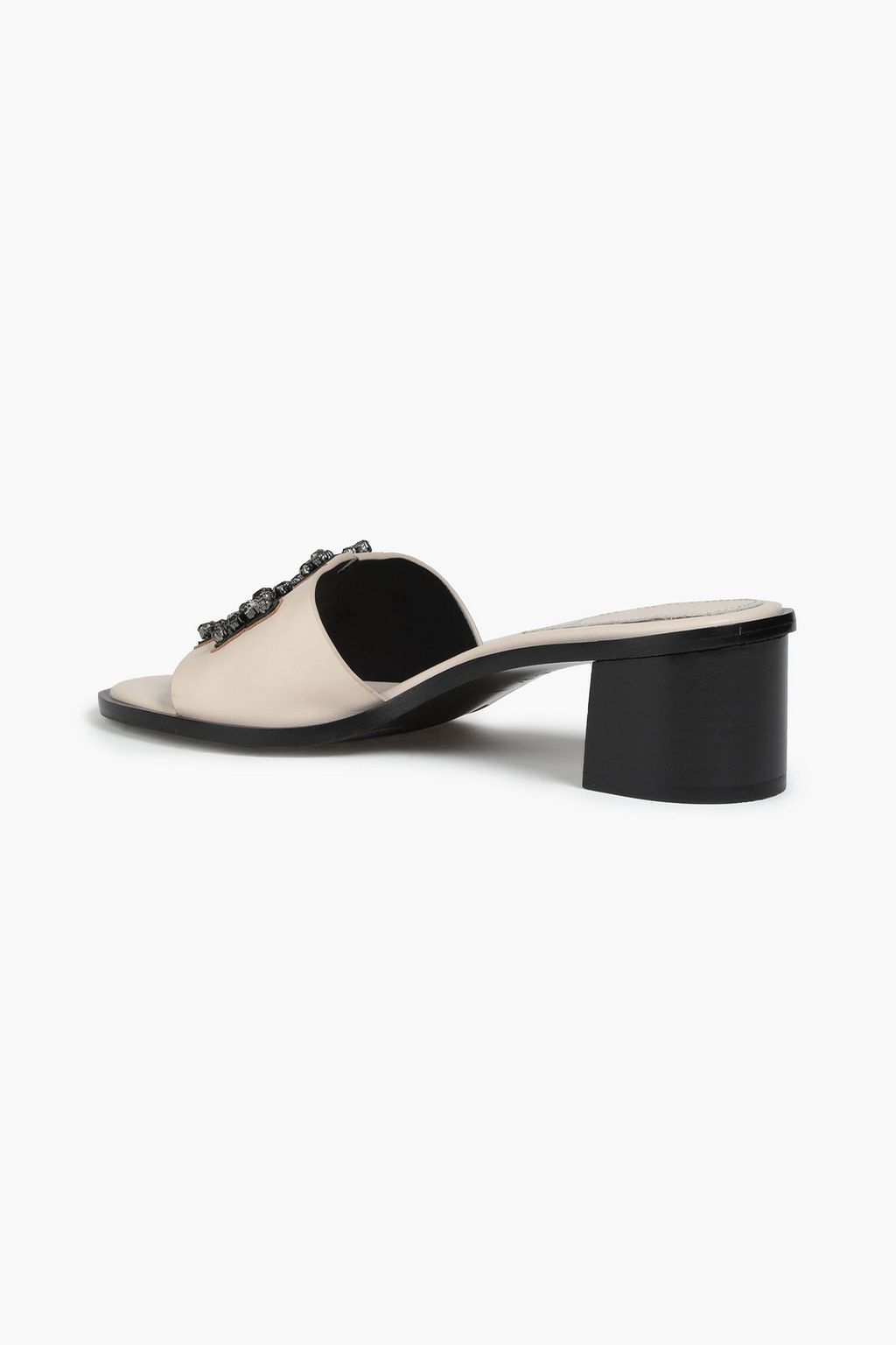 TORY BURCH Ines embellished leather mules