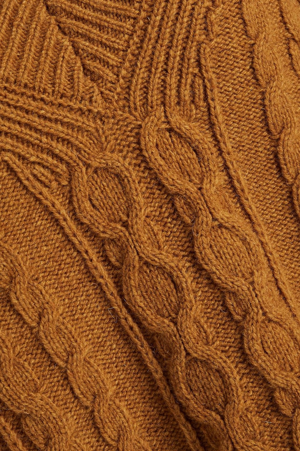 SEE BY CHLOÉ Cable-knit wool-blend sweater