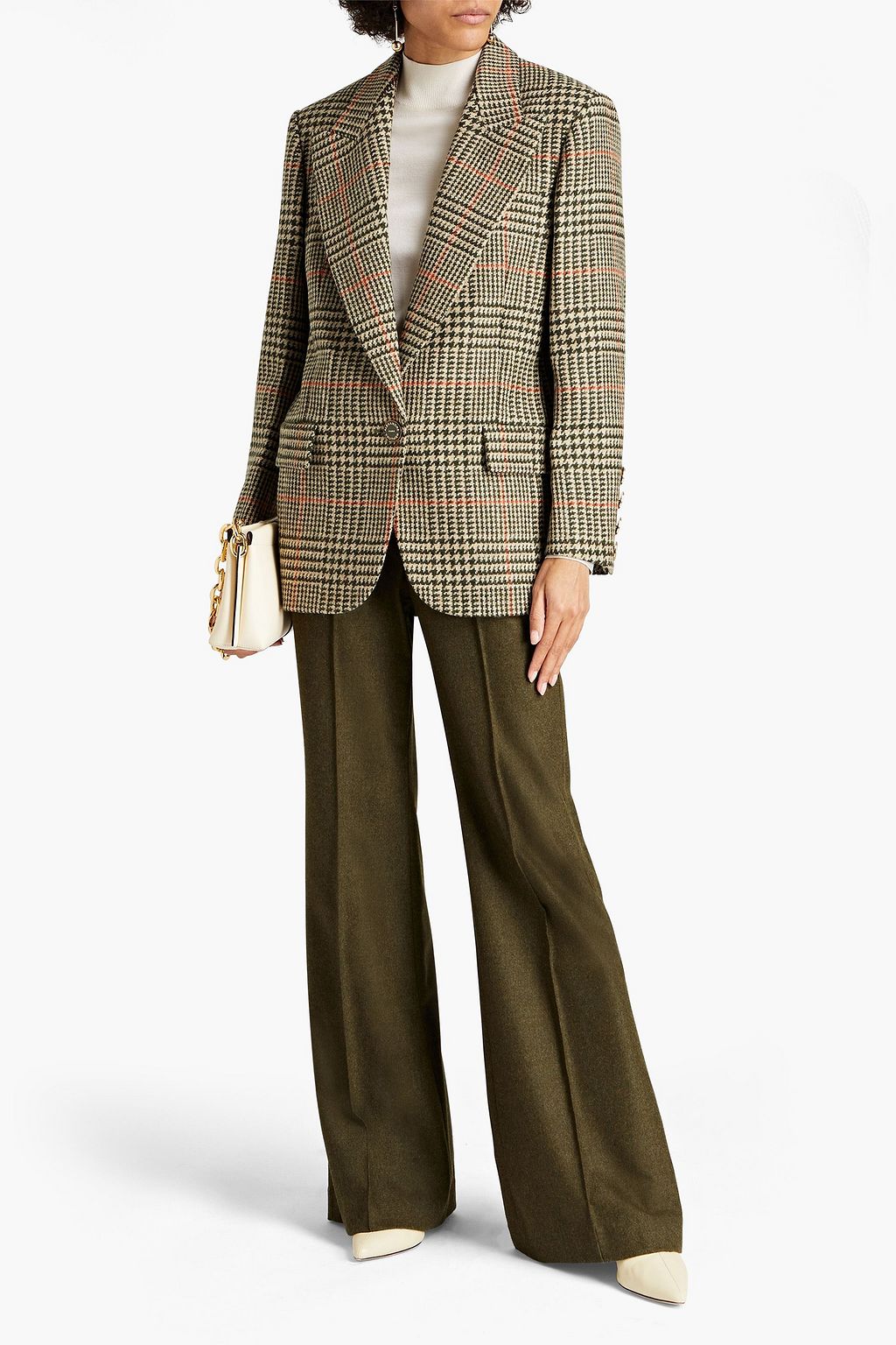 ALEXANDRE VAUTHIER Prince of Wales checked wool blazer
