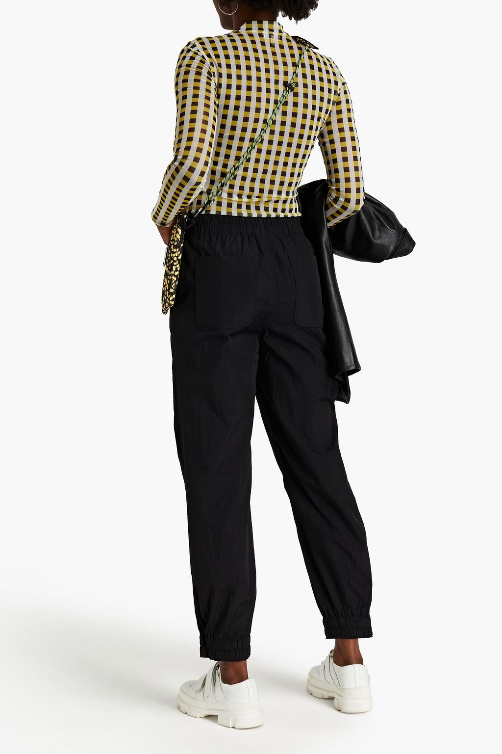 GANNI Shell tapered pants