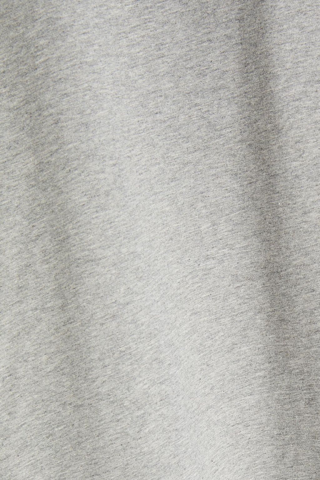 7 FOR ALL MANKIND Mélange stretch-cotton jersey T-shirt