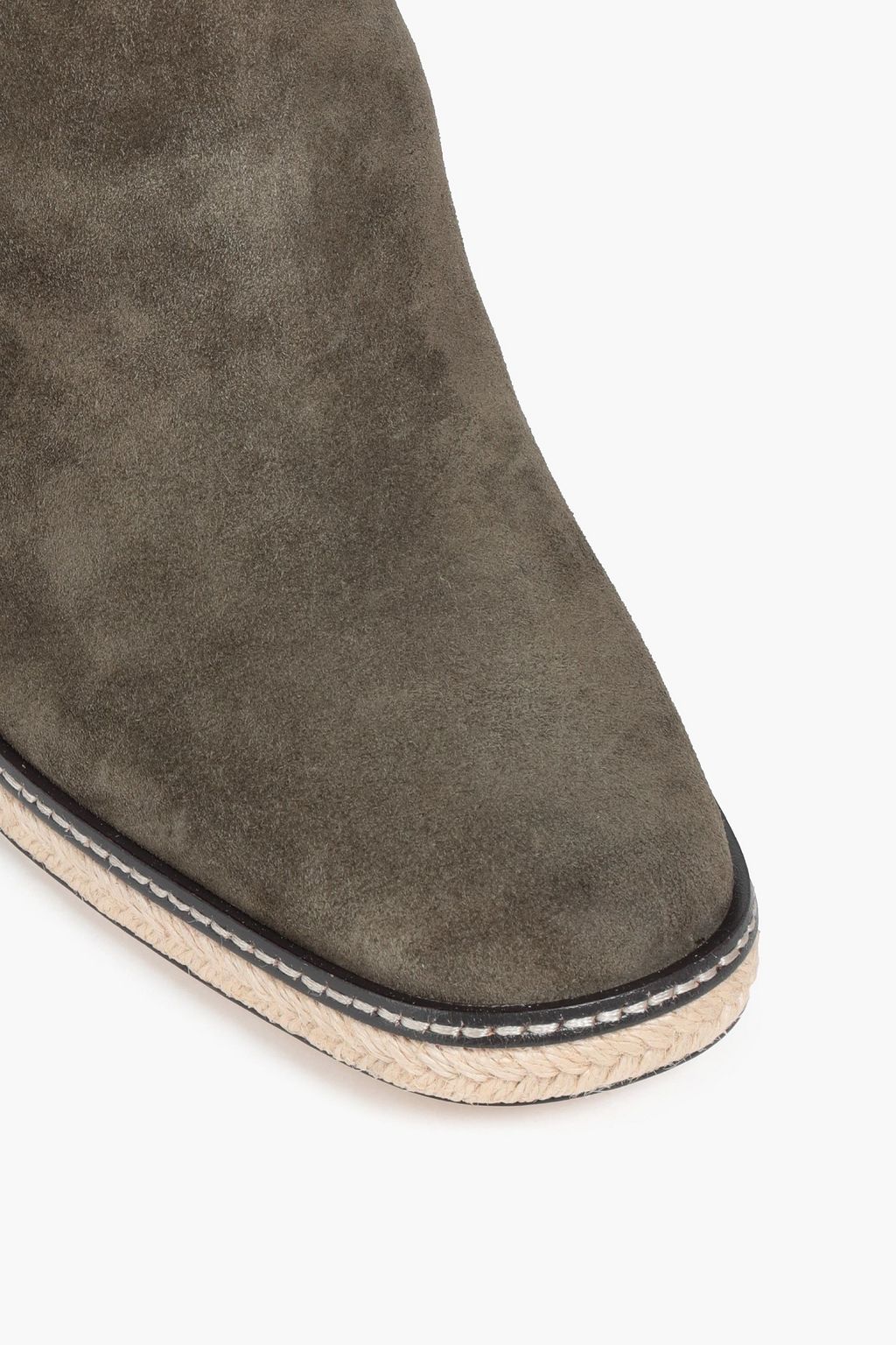 TORY BURCH Suede espadrille ankle boots