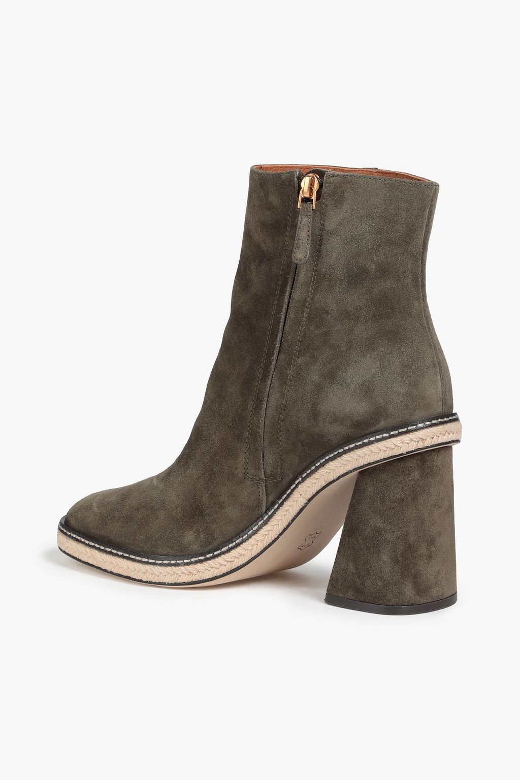 TORY BURCH Suede espadrille ankle boots