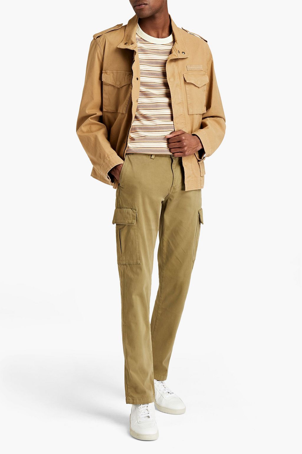 7 FOR ALL MANKIND Stretch-cotton jacket