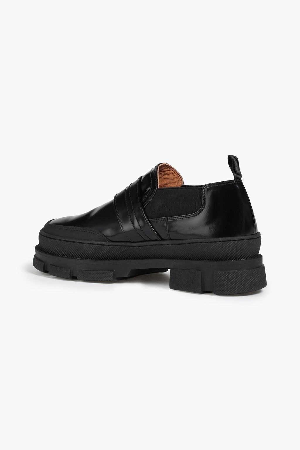 GANNI Leather loafers