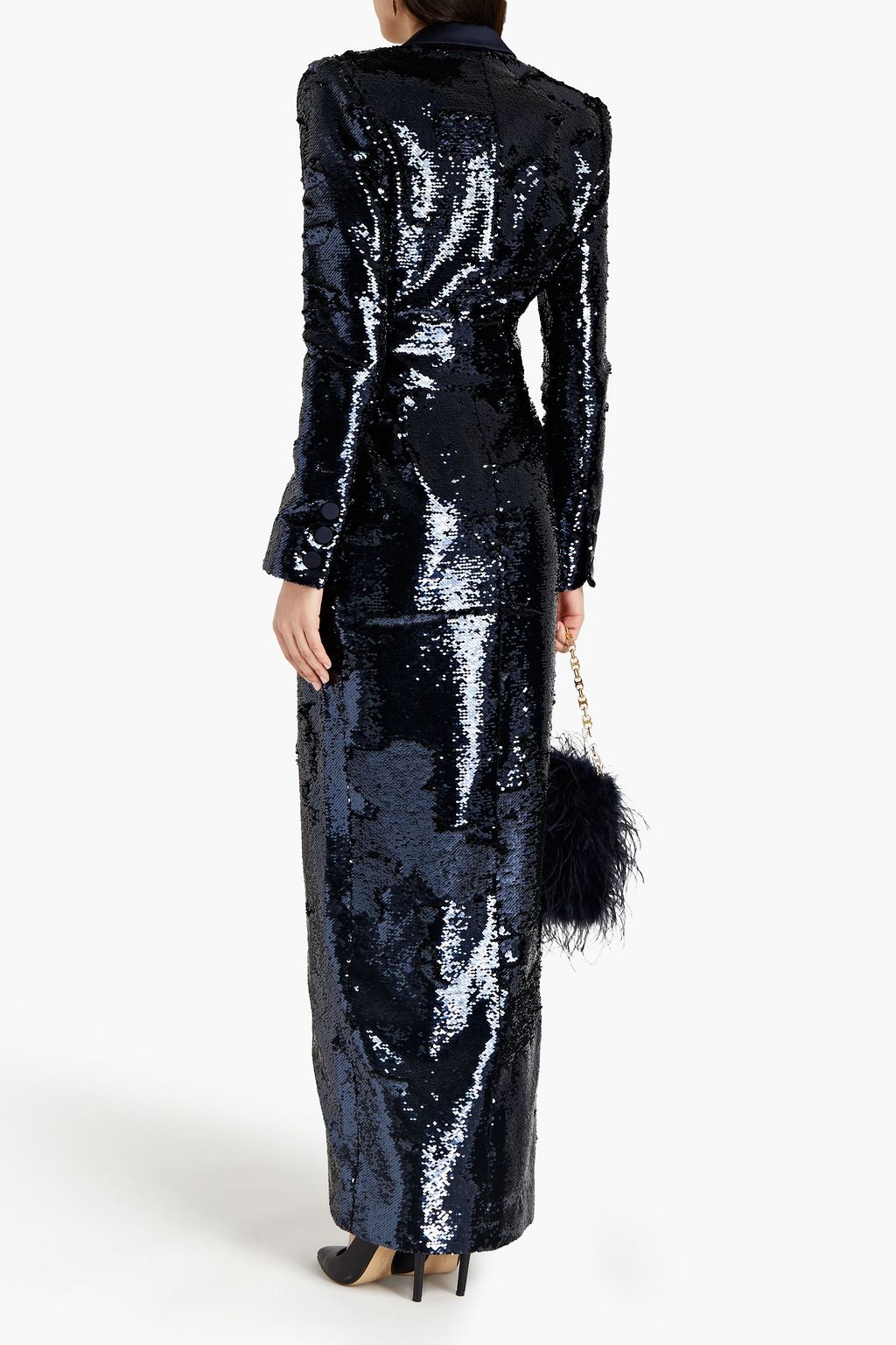ALEXANDRE VAUTHIER Sequined satin gown