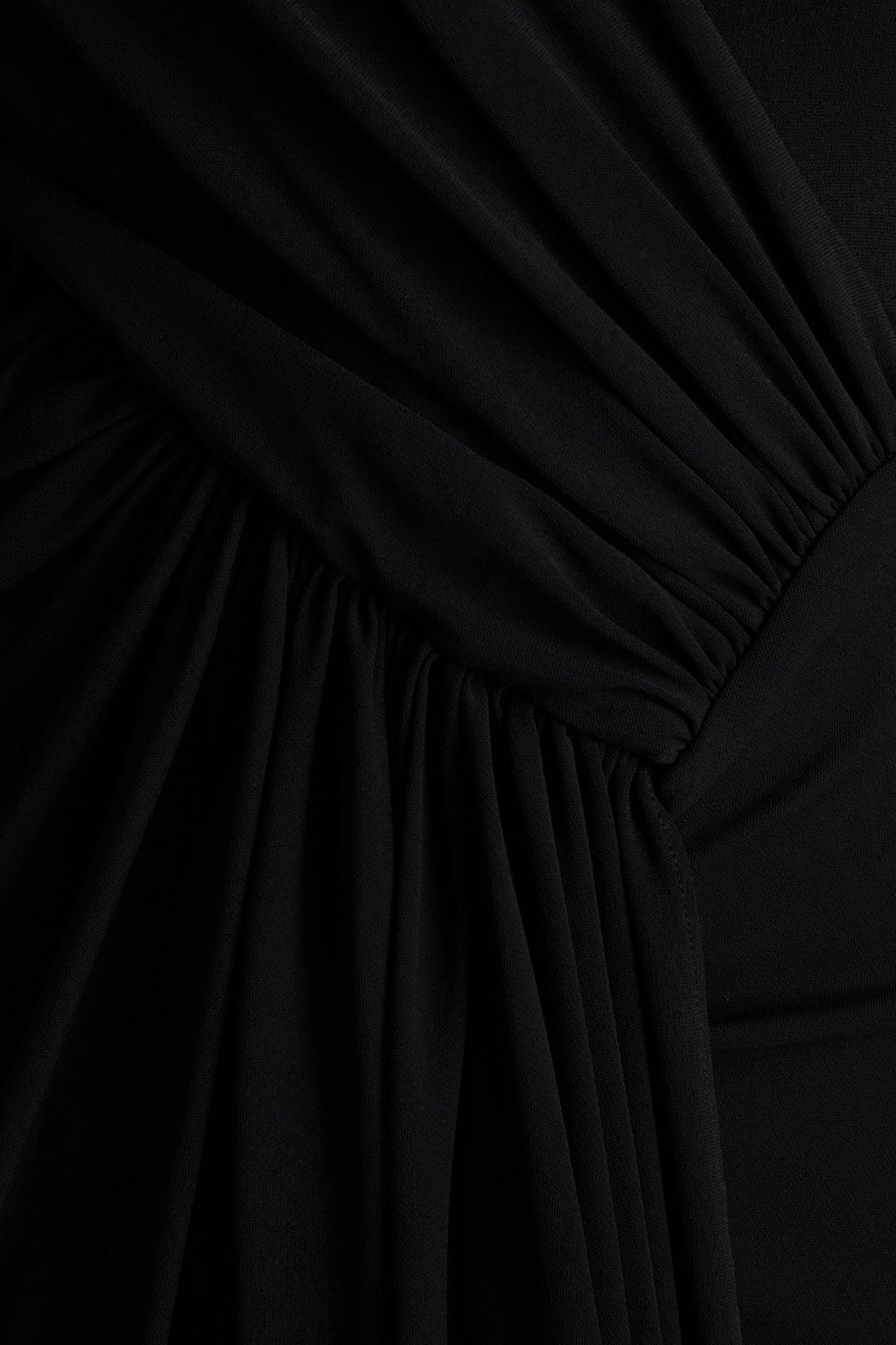ALEXANDRE VAUTHIER Ruched jersey mini dress