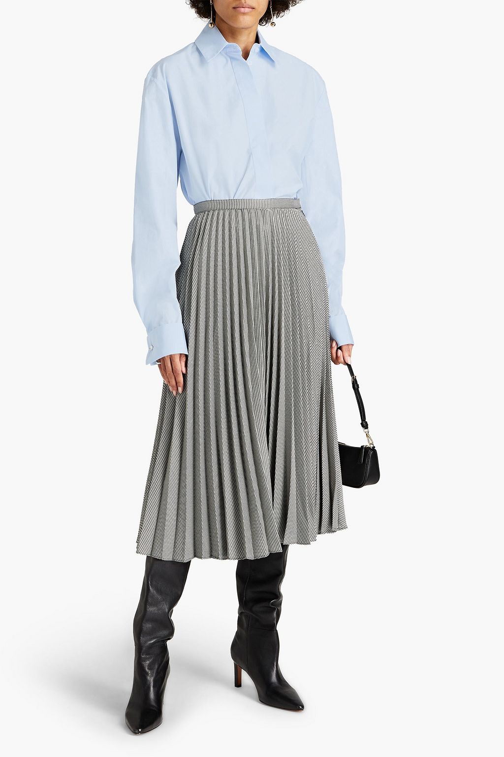 ALEXANDRE VAUTHIER Cotton-poplin shirt