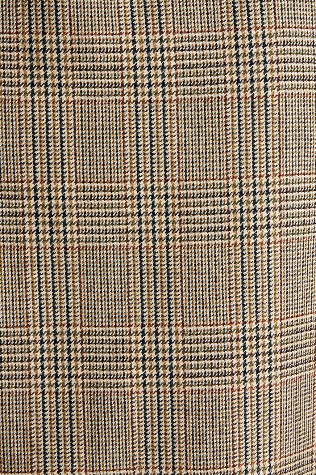 ALEXANDRE VAUTHIER Prince of Wales checked wool midi pencil skirt